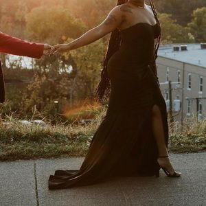 Fashion Nova Black Gown